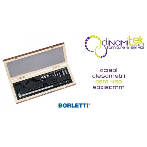 BORLETTI ALESAMETRO ASTA 450 50X180MM Dinamitek 1