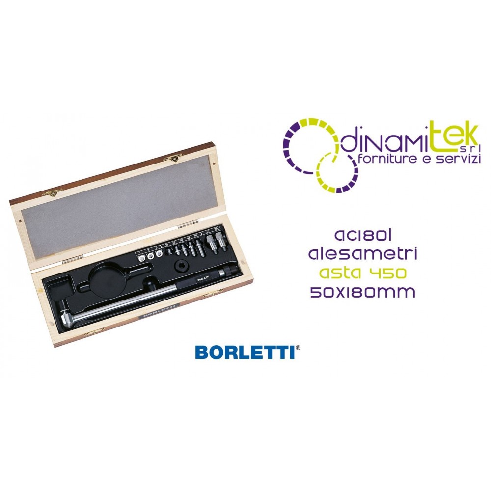 BORLETTI ALESAMETRO ASTA 450 50X180MM Dinamitek 1
