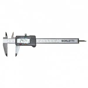 BORLETTI CDJB15 CALIBRO DIGITALE EXTRA PRECISO CAMPO DI MISURA 153 mm Dinamitek 2