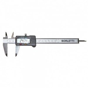 BORLETTI CDJB15 CALIBRO DIGITALE EXTRA PRECISO CAMPO DI MISURA 153 mm Dinamitek 2