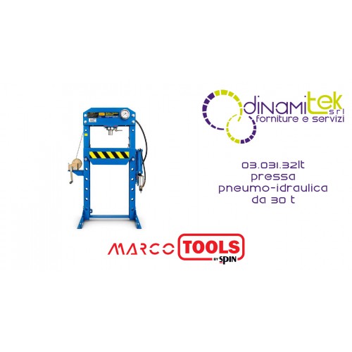 SPIN 03.031.32LT PRESSA PNEUMO-IDRAULICA DA 30 T Dinamitek 1