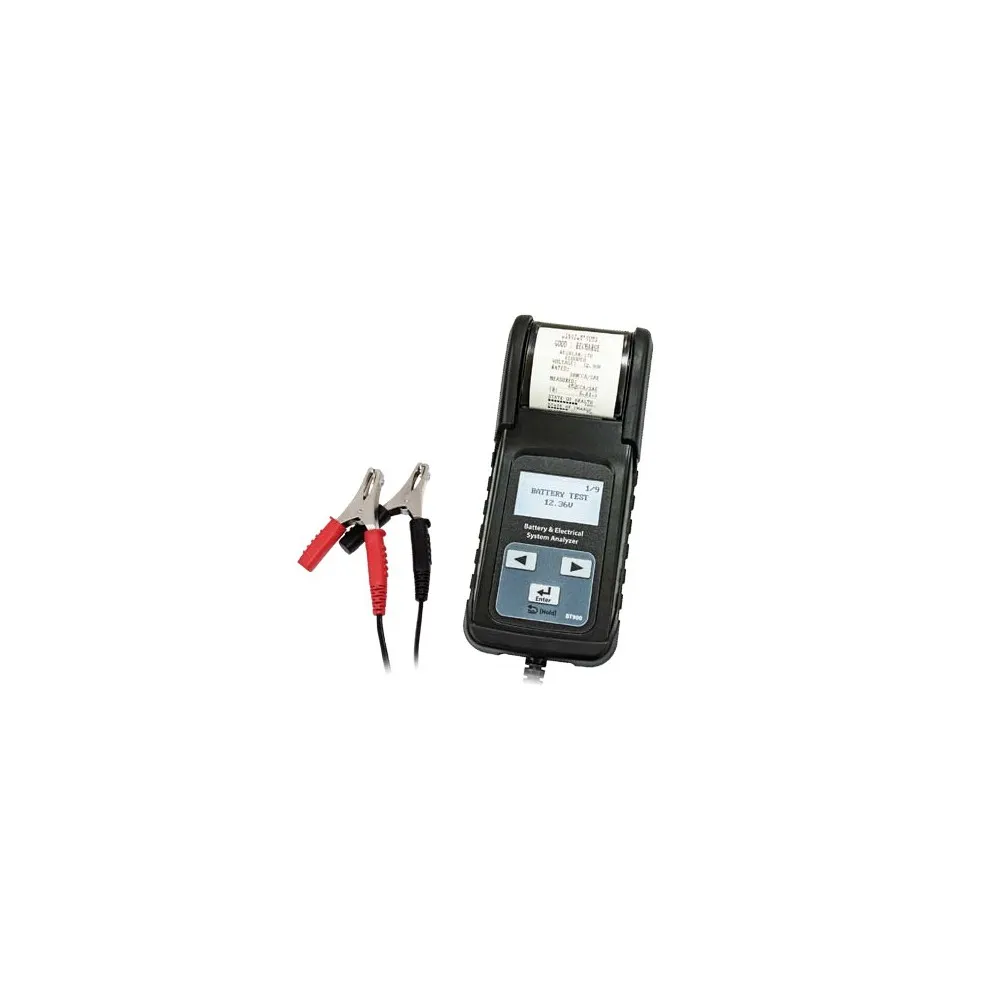 SPIN 04.003.12 BT 900 TESTER BATTERIE-ALTERNATORI CON STAMPANTE Dinamitek 2