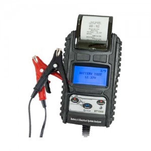 SPIN 04.003.14 BT1000 TESTER BATTERIE-ALTERNATORI CON STAMPANTE BAR CODE Dinamitek 2