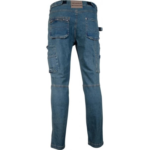PANTALONI DA LAVORO JEANS ELASTICIZZATI BARCELONA COFRA Dinamitek 3