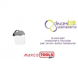 SPIN MARCO TOOLS 01.000.337 MASCHERA FACCIALE PER LAVORI SOTTO TENSIONE Dinamitek 1
