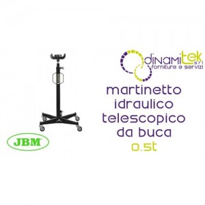 JBM 54001 MARTINETTO IDRAULICO TELESCOPICO DA BUCA 0
