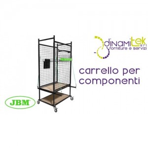 JBM 53125 CARRELLO PER CONSERVAZIONE DEI COMPONENTI Dinamitek 1