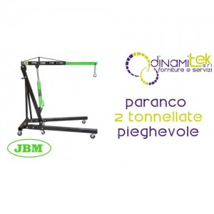 JBM 50831 PARANCO DA 2 TONNELLATE PIEGHEVOLE Dinamitek 1