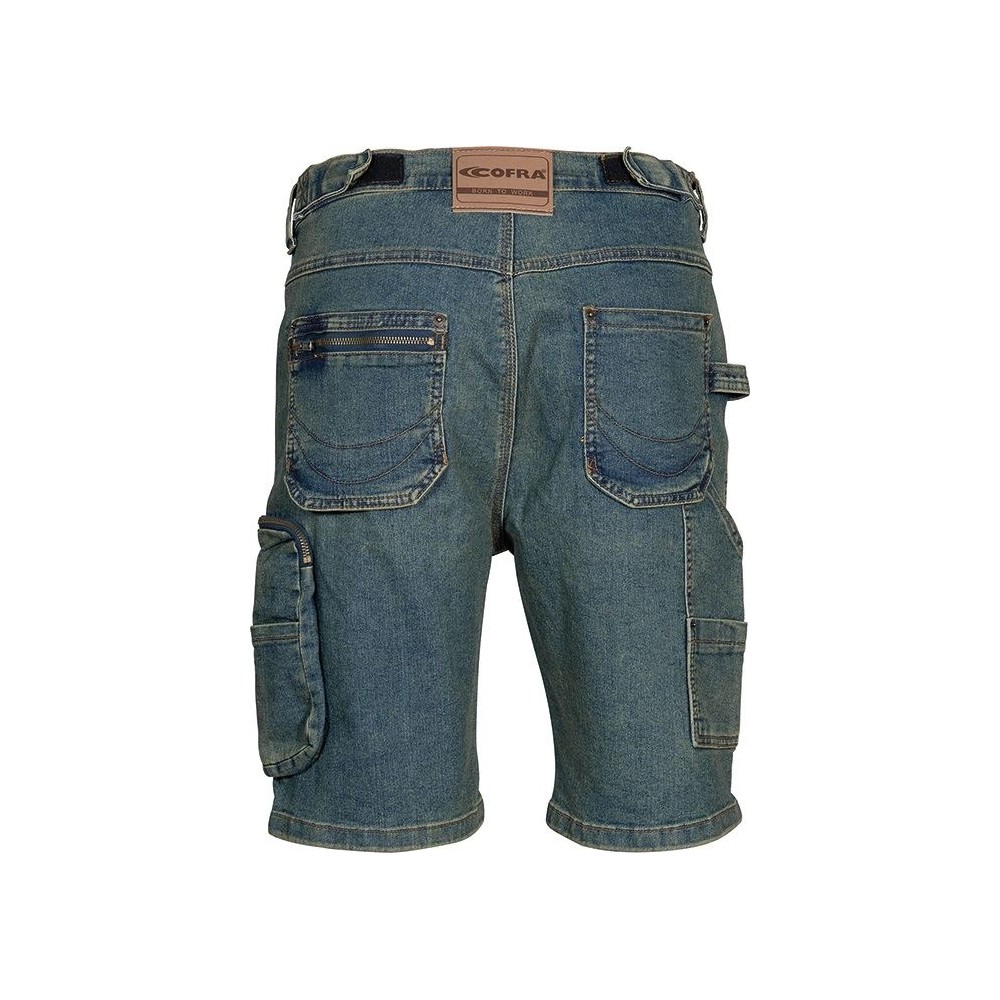 BERMUDA DA LAVORO JEANS HAVANA COFRA Dinamitek 5