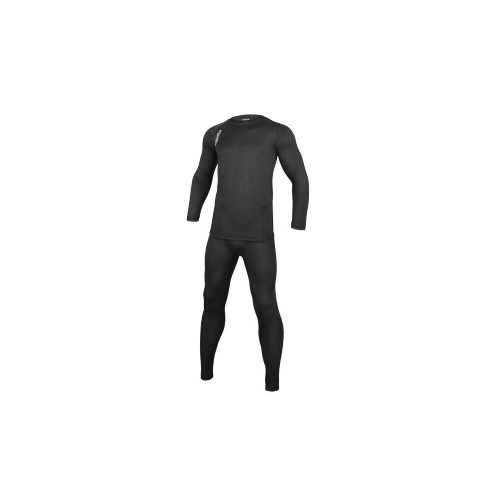 BETA 7996N SET ABBIGLIAMENTO INTIMO TECNICO MAGLIA E CALZAMAGLIA NERO Dinamitek 4