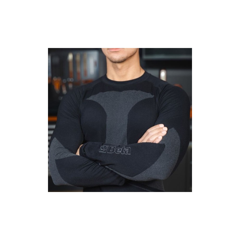 BETA 7997GN MAGLIA INTIMA TECNICA IN GRAPHENE MANICHE LUNGHE Dinamitek 4