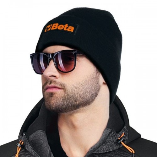 BETA 7980RN BERRETTO INVERNALE CON RISVOLTO IN THINSULATE NERO Dinamitek 3