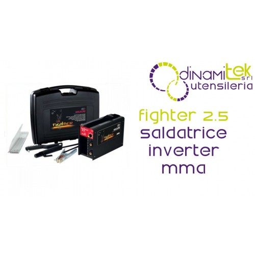 WELDLINE FIGHTER 2.5 SALDATRICE INVERTER MMA MONOFASE Dinamitek 1
