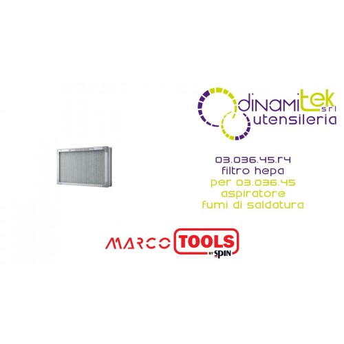 03.036.45.R4 HEPA FILTER FOR 03.036.45 MARCO..