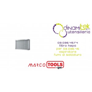 SPIN MARCO TOOLS 03.036.45.R4 FILTRO HEPA PER 03.036.45 Dinamitek 1