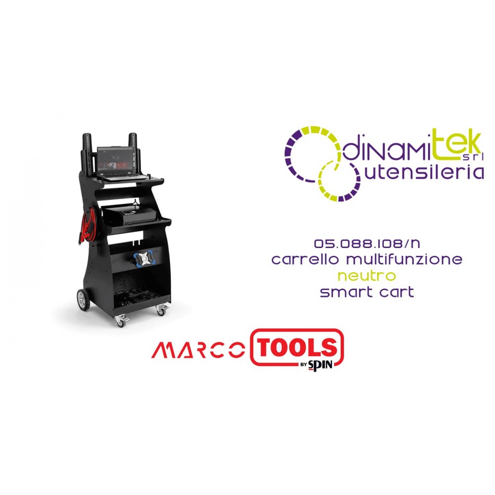 SPIN MARCO TOOLS 05.088.105/N CARRELLO MULTIFUNZIONE NEUTRO Dinamitek 1