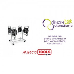 SPIN MARCO TOOLS 05.088.148 STAND UNIVERSALE PER VERNICIATURA CERCHI AUTO Dinamitek 1
