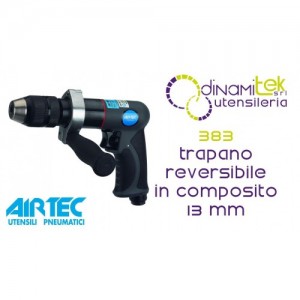 AIRTEC 383 TRAPANO REVERSIBILE IN COMPOSITO 13 mm Dinamitek 1