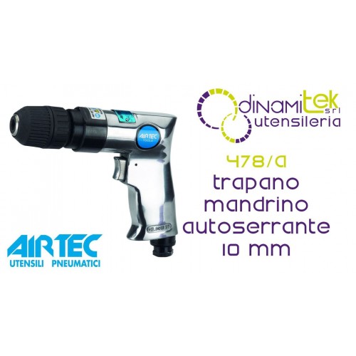 478/A FORET À MANDRIN AUTOSERRANT DE 10 MM AIRTEC