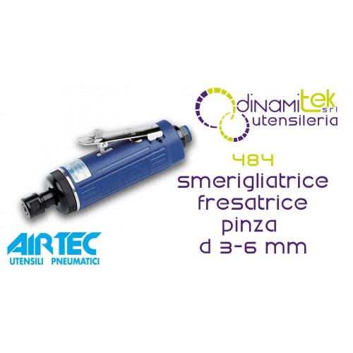 AIRTEC 484 SMERIGLIATRICE FRESATRICE PINZA Ø 3-6 MM