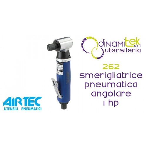 AIRTEC 262 SMERIGLIATRICE PNEUMATICA ANGOLARE 1 HP Dinamitek 1