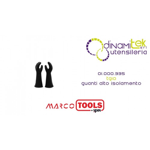 SPIN MARCO TOOLS 01.000.335 TG10 GUANTI ALTO ISOLAMENTO TG10 Dinamitek 1