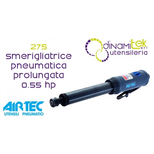 AIRTEC 275 SMERIGLIATRICE PNEUMATICA PROLUNGATA 0.55 HP Dinamitek 1