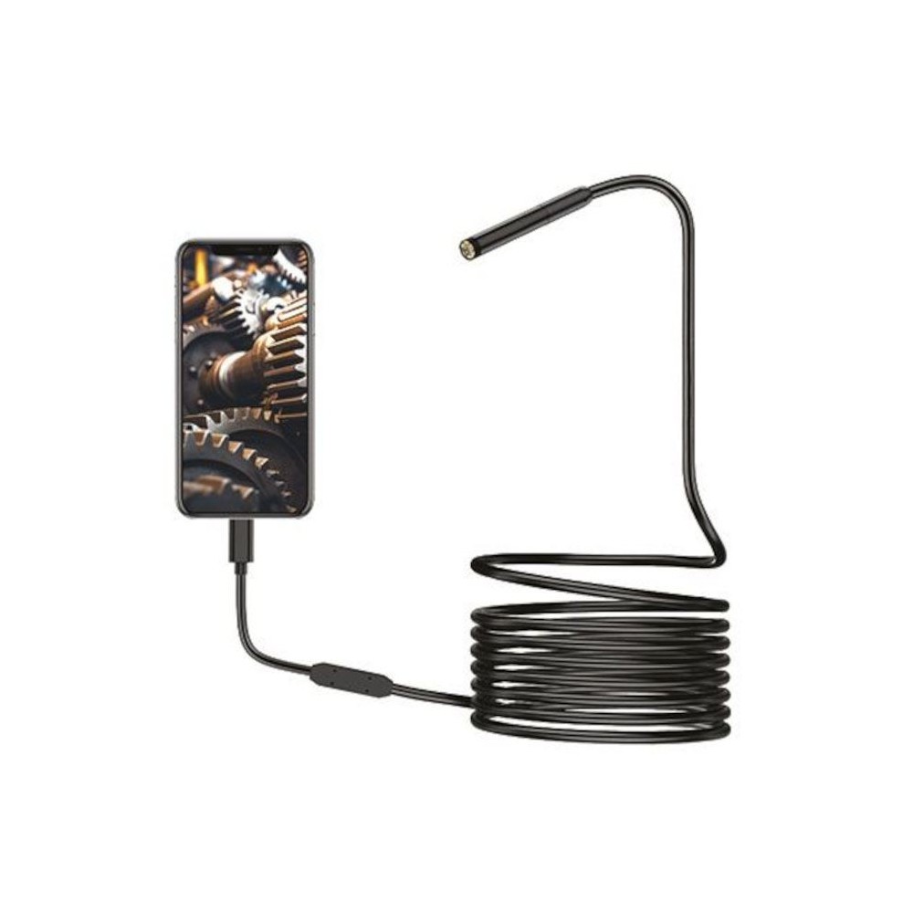 ABC TOOLS H 5425 9005 TELECAMERA ENDOSCOPIO OTG 5M PER CELLULARI Dinamitek 2