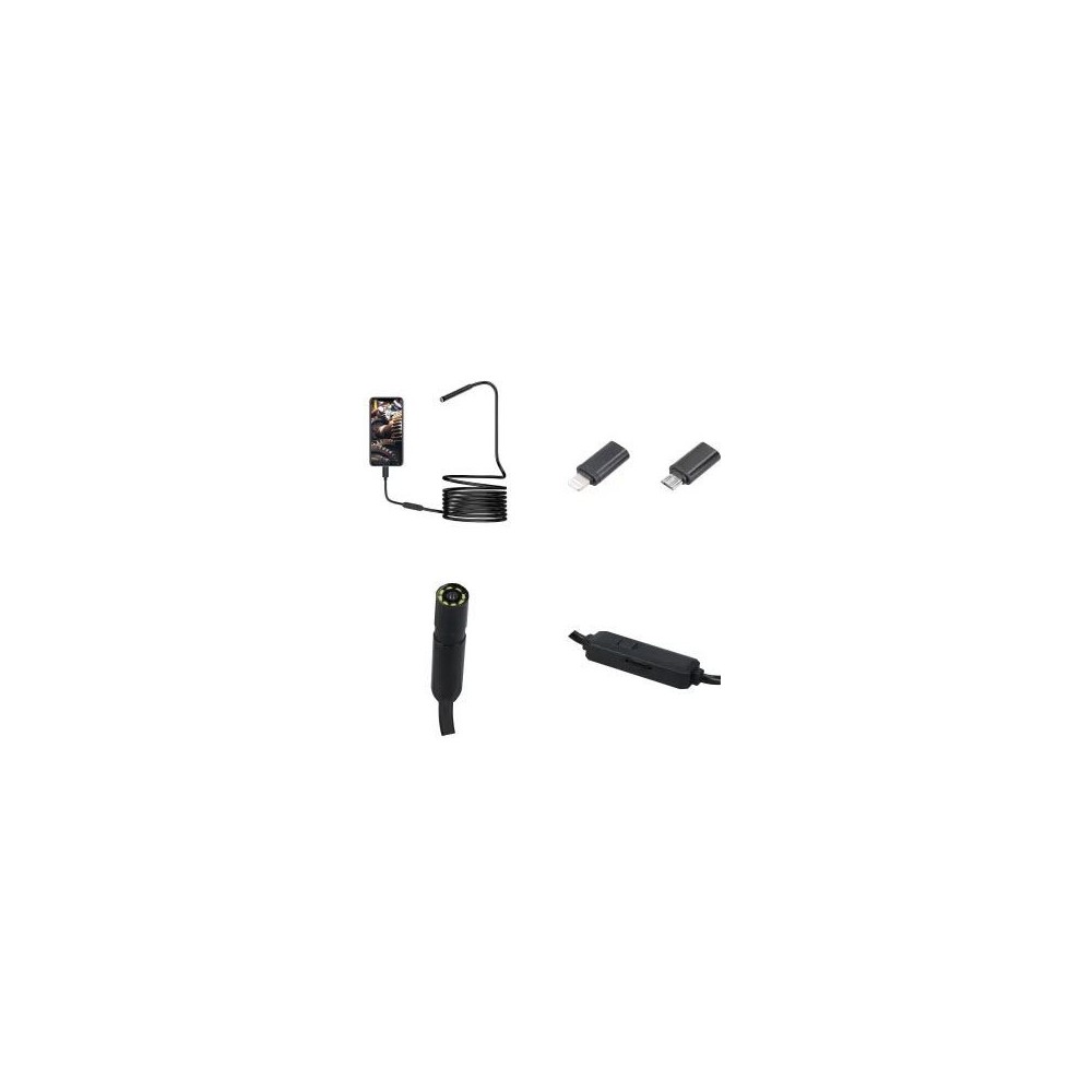 ABC TOOLS H 5425 9005 TELECAMERA ENDOSCOPIO OTG 5M PER CELLULARI Dinamitek 3