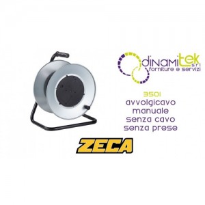 ZECA 3501 AVVOLGICAVO MANUALE SENZA CAVO E SENZA PRESE Dinamitek 1