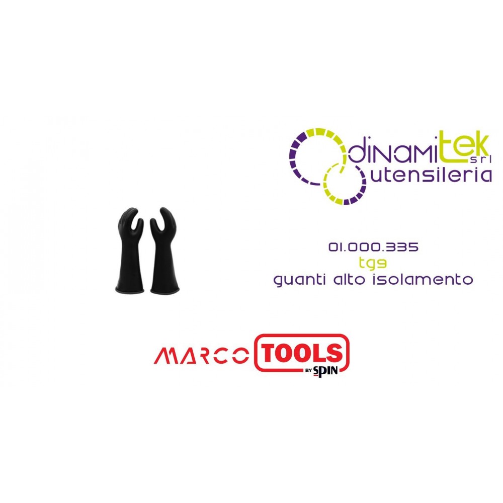 SPIN MARCO TOOLS 01.000.335 TG9 GUANTI ALTO ISOLAMENTO TG9 Dinamitek 1
