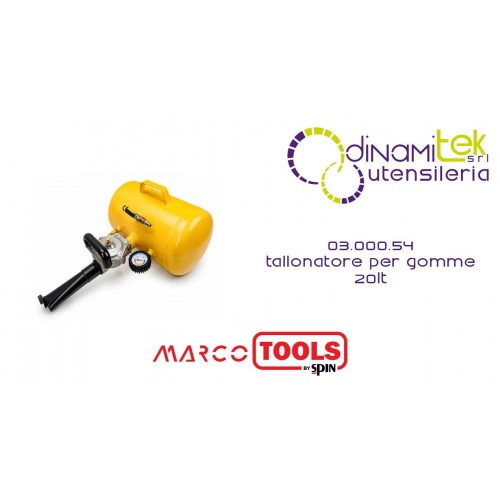 SPIN MARCO TOOLS 03.000.54 TALLONATORE PER GOMME 20LT Dinamitek 1