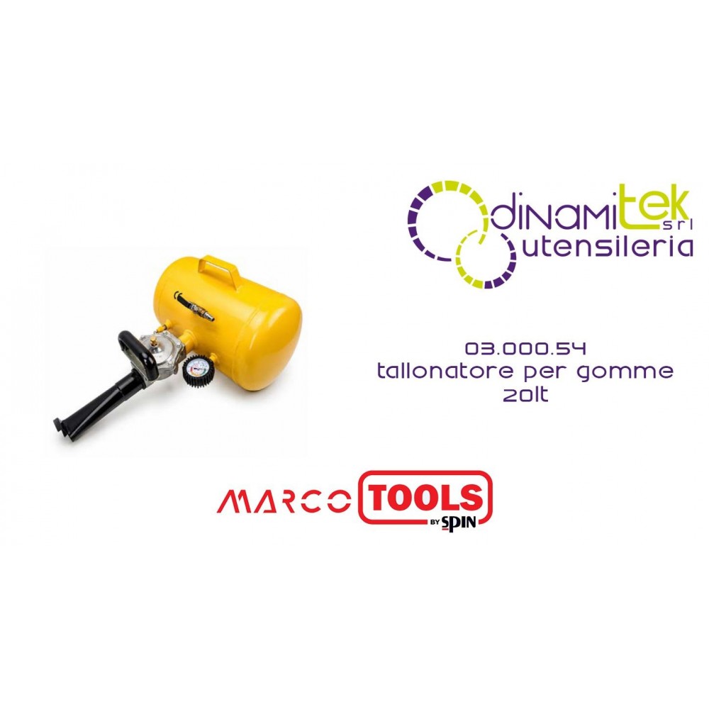 SPIN MARCO TOOLS 03.000.54 TALLONATORE PER GOMME 20LT Dinamitek 1