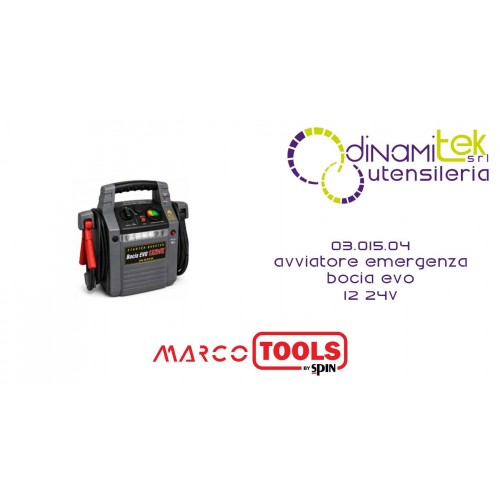 SPIN MARCO TOOLS 03.015.04 AVVIATORE EMERGENZA BOCIA EVO 12 24V Dinamitek 1