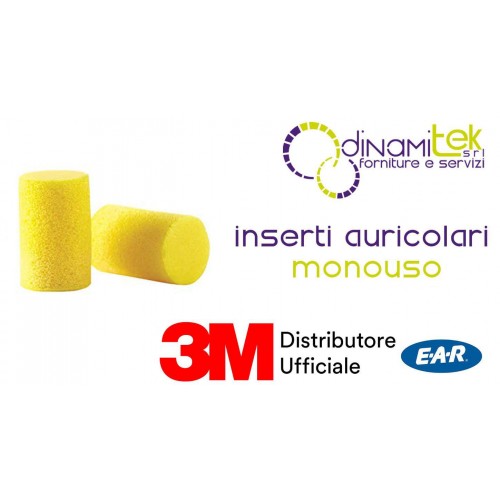 CLASSIC-INSERTI AURICOLARI MONOUSO-CF 250 PAIA 3M Dinamitek 1