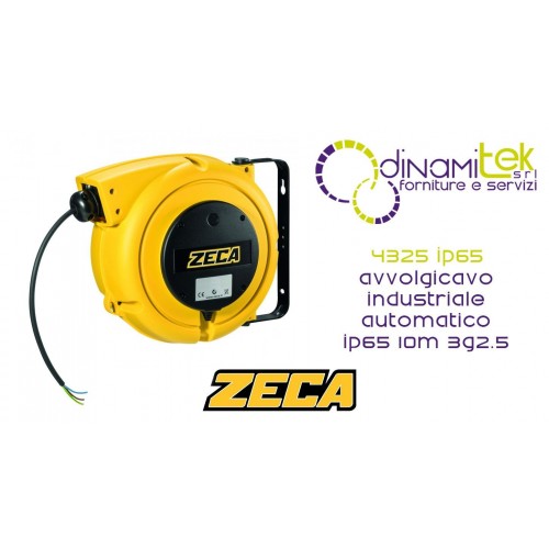 4325 IP65 AVVOLGICAVO INDUSTRIALE AUTOMATICO IP65 10M 3G2,5 ZECA