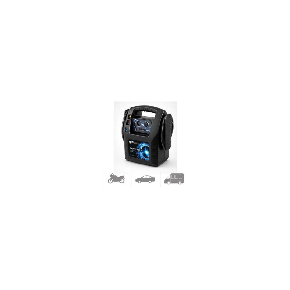 SPIN MARCO TOOLS 03.016.02 AVVIATORE EMERGENZA HAPPY VAN 2 12V Dinamitek 2