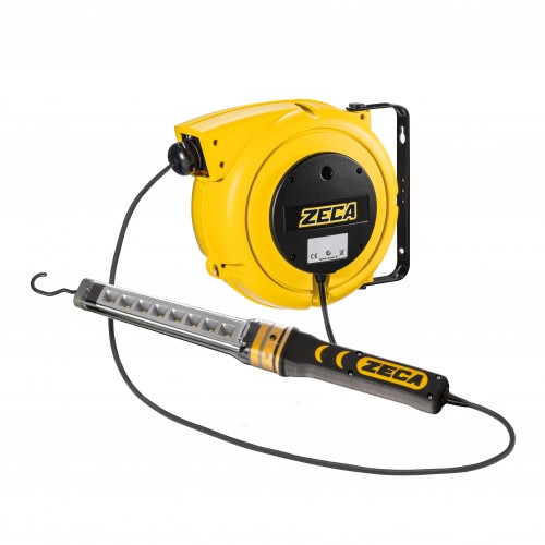 ZECA 4907/327 24 IP AVVOLGICAVO CON LAMPADA PORTATILE 327 Dinamitek 2