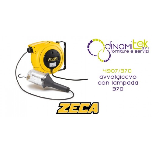 4907/370 ENROULEUR DE CÂBLE POUR LAMPE PORTABLE SÉRIE 370 4000 ZECA