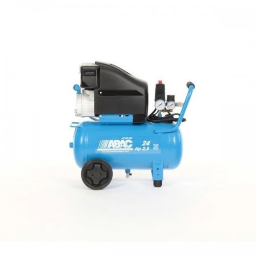 ABAC 1129100042 POLPE POSITION L25P COMPRESSORE A PISTONE COASSIALE ABAC PRO LINE 2.5HP 10BAR 24 LITRI Dinamitek 2
