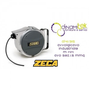 ZECA AL41/315 AVVOLGICAVO INDUSTRIALE M 14+1 - CAVO SEZ.1.5 MMQ Dinamitek 1