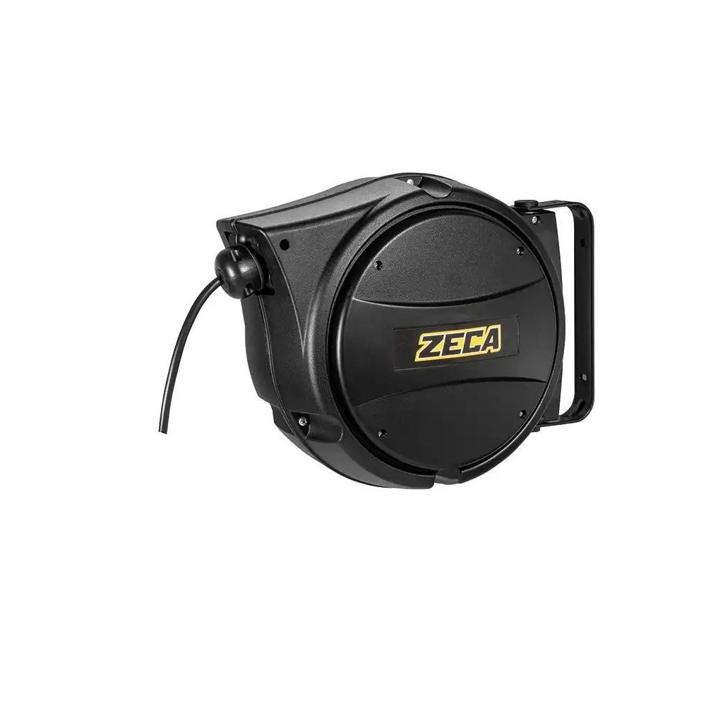 ZECA AL41/315/B AVVOLGICAVO AUTOMATICO IN ALLUMINIO 15M 3G1.5 NERO Dinamitek 2
