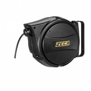 ZECA AL41/315/B AVVOLGICAVO AUTOMATICO IN ALLUMINIO 15M 3G1.5 NERO Dinamitek 2