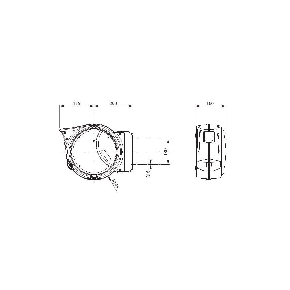 ZECA AM40/315 AVVOLGICAVO INDUSTRIALE M 14+1 - CAVO SEZ.1.5 MMQ Dinamitek 3