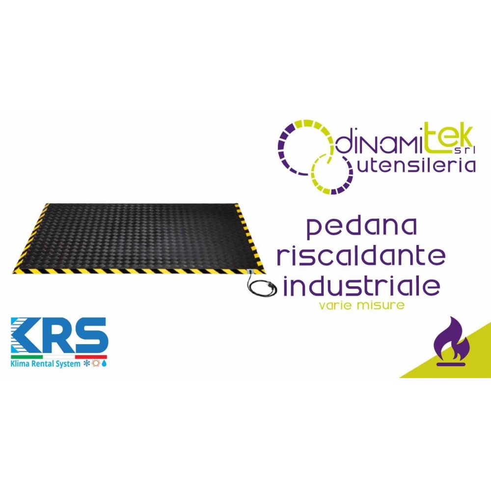 KRS PEDANA RISCALDANTE INDUSTRIALE VARIE MISURE Dinamitek 1