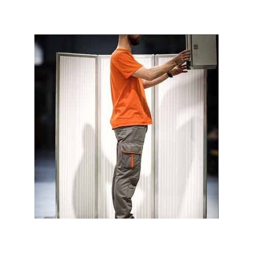 KRS PV3 PARAVENTO RISCALDANTE MODULARE AD IRRAGGIAMENTO KIT BASE 3 MODULI 1.5X0.5M 1680W Dinamitek 3