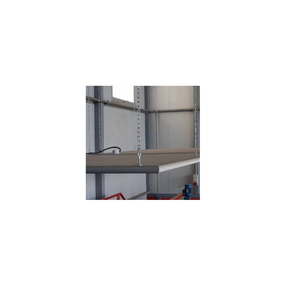 KRS PANNELLO RADIANTE INDUSTRIALE DA SOFFITTO O PARETE 2 MISURE Dinamitek 4
