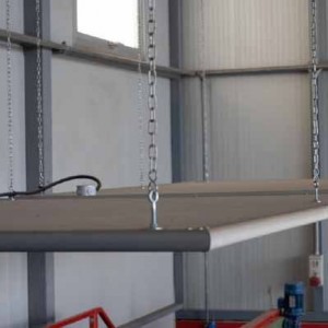 KRS PANNELLO RADIANTE INDUSTRIALE DA SOFFITTO O PARETE 2 MISURE Dinamitek 4