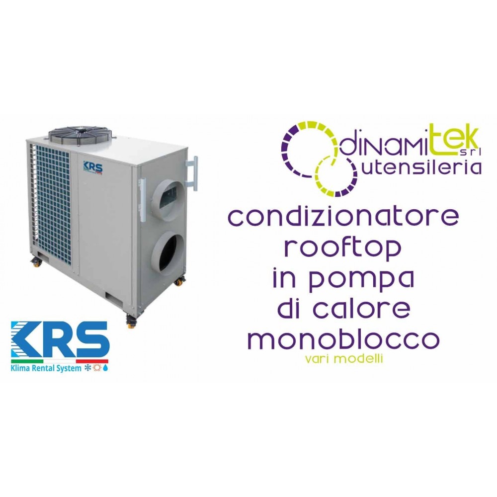 KRS CONDIZIONATORE ROOFTOP IN POMPA DI CALORE MONOBLOCCO VARI MODELLI Dinamitek 1