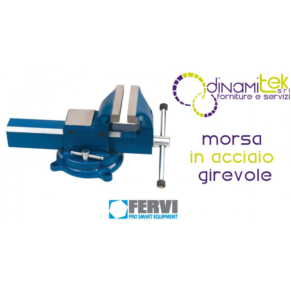 0036/125G MORSA GIREVOLE IN ACCIAIO FERVI Dinamitek 1